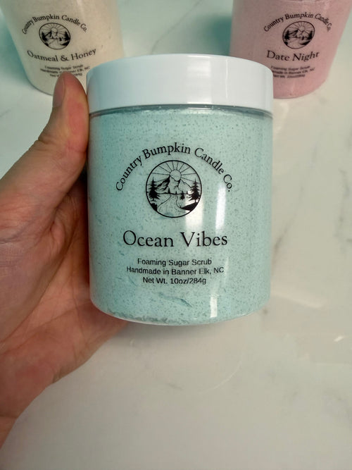 10oz Foaming Sugar Scrubs